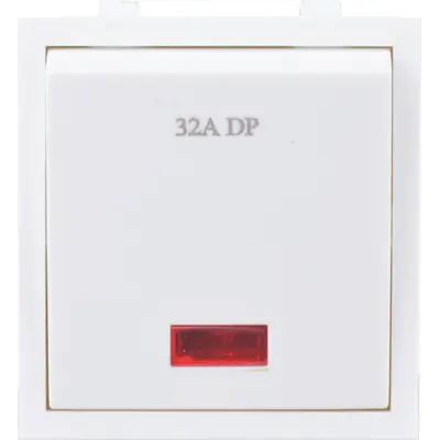 Grazo - 32A DP Switch with Ind
