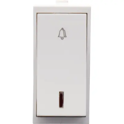 Grazo - 10A 1M Bell Push With Ind